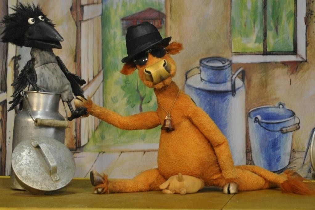Szene aus dem Kinderprogramm Mama Muh, (c) Theater Fiesemadände