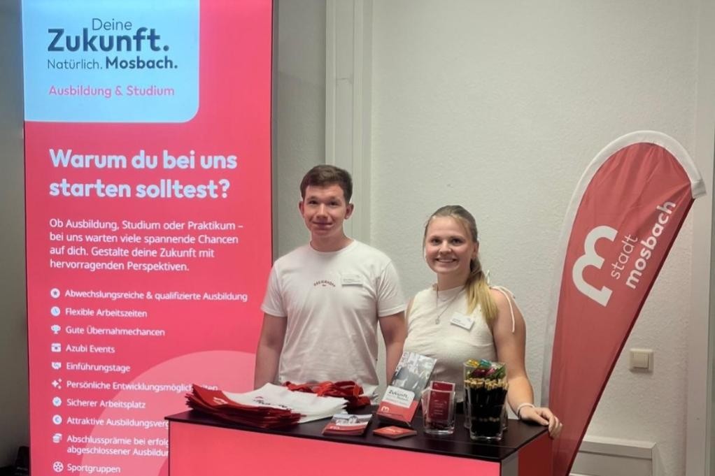 Schaut beim Stand der Stadt Mosbach vorbei!, (c) Stadt Mosbach
