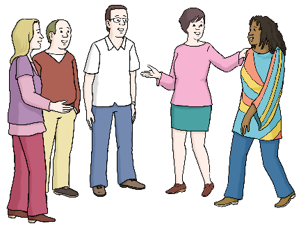 Verschiedene Personen