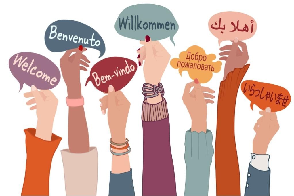 Willkommen in verschiedenen Sprachen (Foto: iStock.com/melitas) 