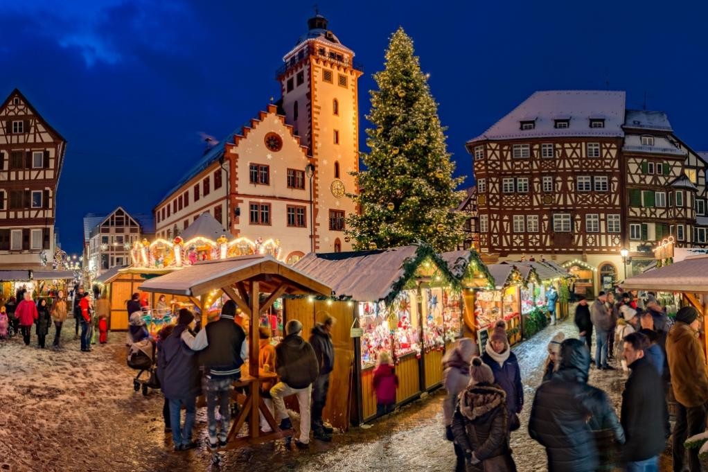 Weihnachtsmarkt Mosbach (Foto: Thomas Kottal)